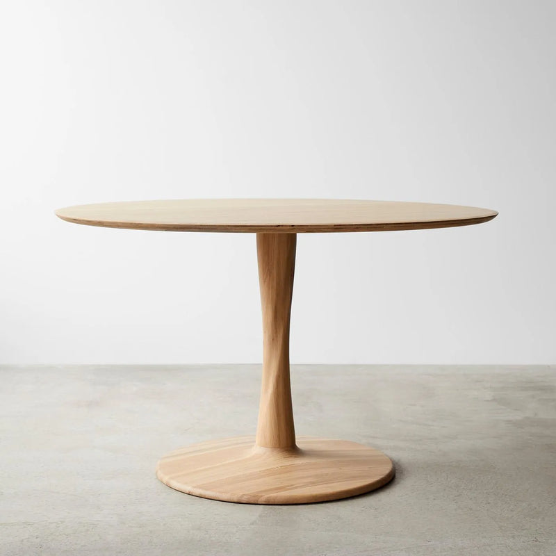 White Oak Round Tabletops