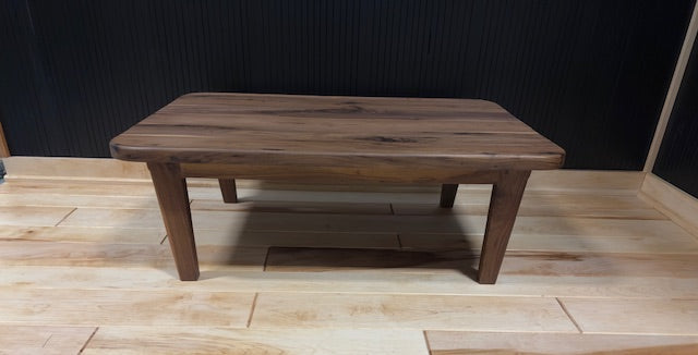 Cameron Solid Black Walnut Coffee Table – Handcrafted